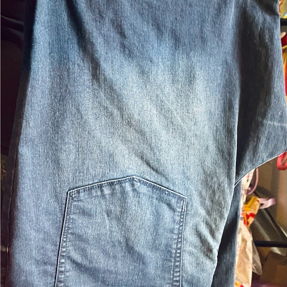 Ava & Viv Women's Blue Boot Cut Jeans Plus Size 24W